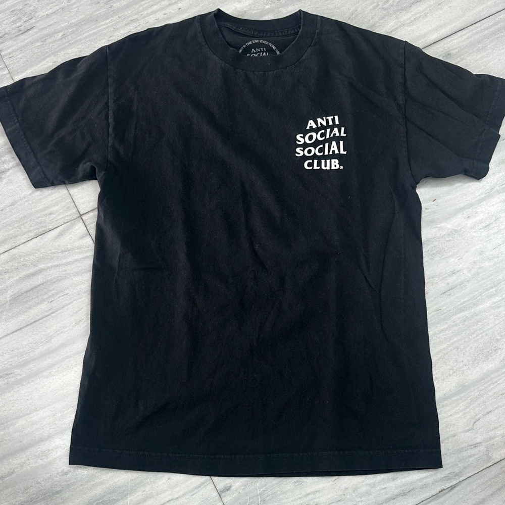 Anti Social Social Club Black Short Sleeve Tee